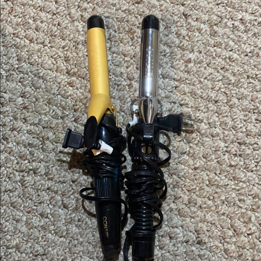 2 Conair hair curlers